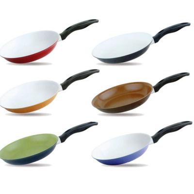 China Wholesale Non-Stick Ceramic Coated Cookware Viable Bottom 3MM Thickness for sale