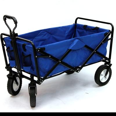 China Durable Outdoor High Quality Cheap Price Universal Folding Camping Beach Folding Foldable Outdoor Utility Cart for sale