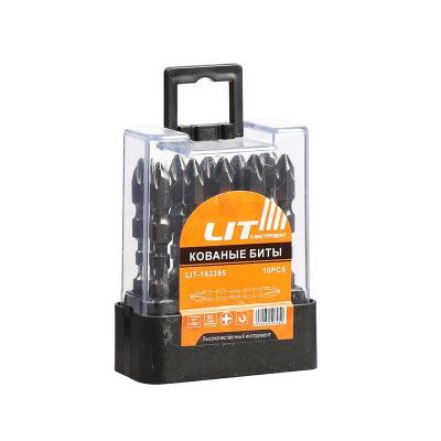 China Steel LIT TOOLS Screwdriver Bits set with  Magnetic PH2 Head S2 material Phillips bit for sale