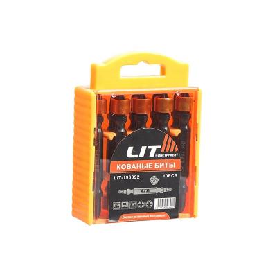 China Household Tool Set LIT TOOLS Screwdriver Screwdriver Bit Set High Quality Torx Type Screwdriver Head Torx Bit Set for sale