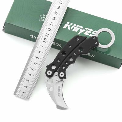 China Inch Knob SR199A Small Utility Survival Folding Outdoor Knife With Handle G10 for sale