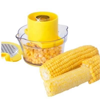 China Viable Hot Selling Amazon Corn Stripper Kitchen Tools Plastic Corn Peeler for sale