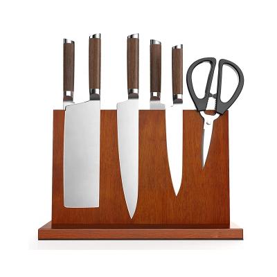 China Sustainable Suppliers of Wooden Porcelain or Bamboo Magnetic Knife Holder for sale