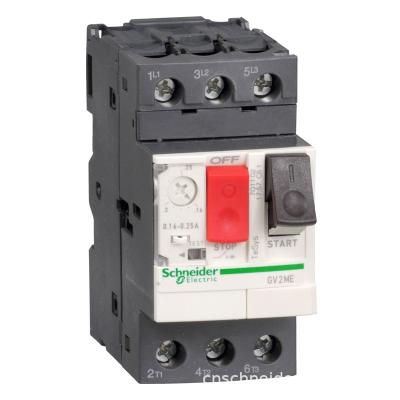 China HOT SALE TeSys Thermomagnetic Motor Circuit Breaker GV2ME04C Button Control Setting Current Protector Motor GV2ME for sale