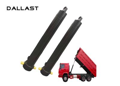 China Heavy Telescopic Hydraulic Cylinder , Dump Trailer Hydraulic Cylinder Piston for sale