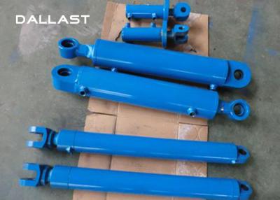 China Customized Telescopic Double Acting Cylinder for Excavator / Trailer / Truck for sale