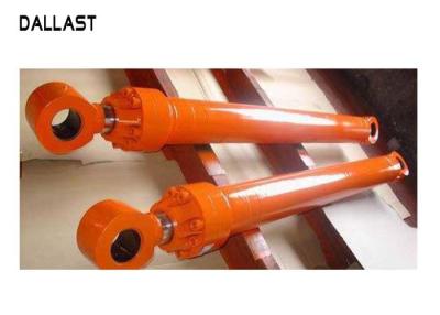 China High Pressure Hydraulic Cylinder , Flanged Hydraulic Oil Cylinder for sale