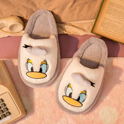 China Fashion Trend Amazon Best Selling Products 2021 Winter Warm Cute Home Cartoon Bedroom Indoor Men's Slippers for sale