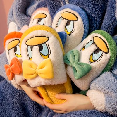 China Fashion Trend Amazon Best Selling Products 2021 Cartoon Warm Cute Winter Home Slippers For Woman for sale