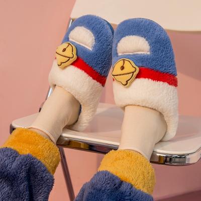 China Fashion Trend Amazon Best Selling Products 2021 Cute Couples Winter Indoor Fluffy Home Slippers For Woman for sale