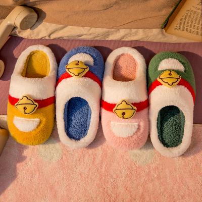 China Fashion Trend Amazon Best Selling Products 2021 Cute Couple Winter Fur Indoor Fluffy Home Slippers For Woman for sale