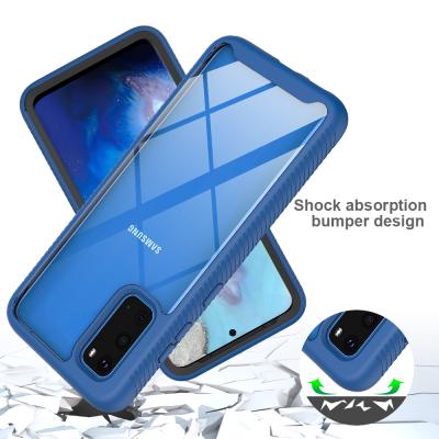 China High Quality Anti-drop Back Cover Anti-broken Full Protective Phone Cover Fits SamsungS9 10 20 21 Ultre Plus TPU+PC Phone Case for sale