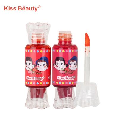 China Hot Selling Sunscreen Cosmetics Dual Active Moist Candy Lip Tint Waterproof Cute OEM for sale