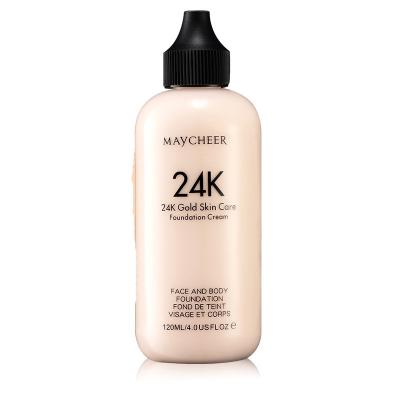 China Moisturizer 24K Moisturizing Base 120ml Liquid Makeup Waterproof Lasting BB Oil Control Beauty Cream for sale