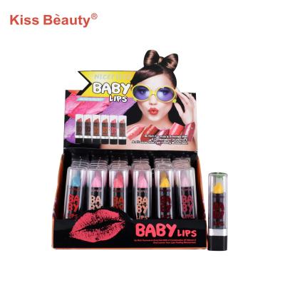 China Baby Lips Moisture Deep Care Waterproof Colored Filling Cosmetic Lip Balm for sale