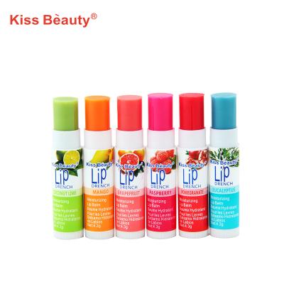 China Sunscreen Create OEM Fashion Natural Fruity Organic Moisture Moisture Cheap Lip Balm for sale