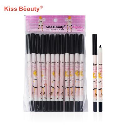 China Newest Cosmetics Waterproof Permanent Waterproof Black Gel Best Eyeliner Pencil for sale