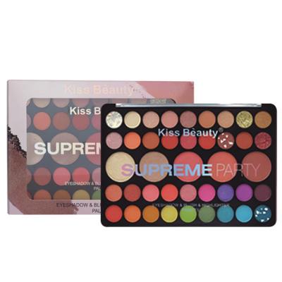 China Waterproof Eye Makeup Natural Light Pressed Powder Eyeshadow Palette Color Cosmetic for sale