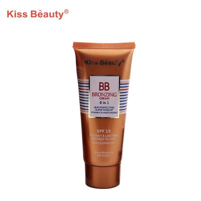 China Nutritious 8 in 1 Complexion BB Moisture Care Vitamin E Bronze Dark Base Cream for sale