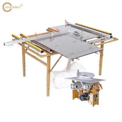 China Furiture Reasonable Price Hot Selling Woodworking Sliding Dust Free Panel Table Saw Machine for sale