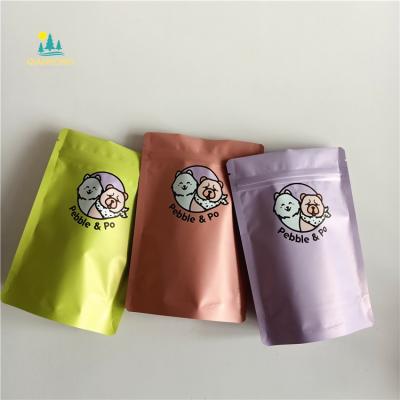 China Security Customized Logo Polyester Film Tobacco Tea Coffee Candy Cookie Pet Food Digital Printing Bag for sale