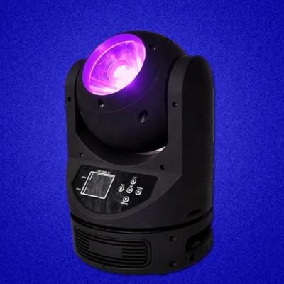 China Mini Beam Stage Head Light 60W RGBW 4in1 Moving Head Light Color LED Moving Head Light for sale