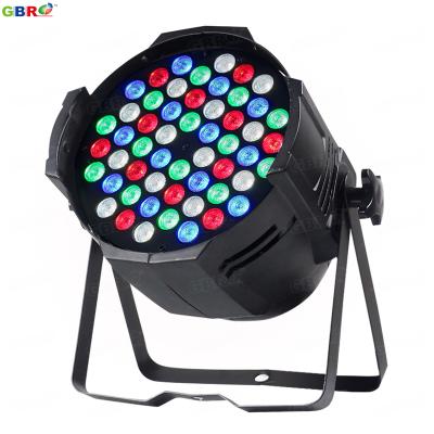 China GBR-PL5403 54 led stage par led dmx 512 stage lighting for sale