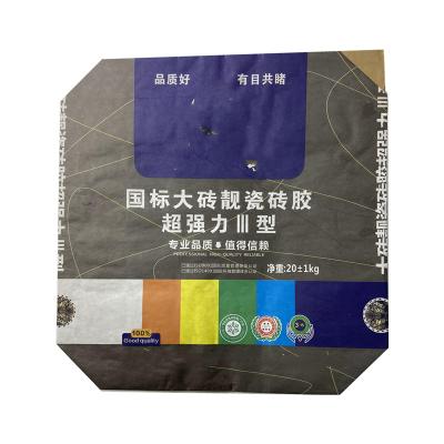 China Recyclable made in china high quality construction cement bag valve paper cement bag for sale