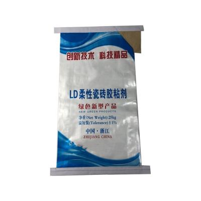 China Wholesale Custom Cement 25Kg Vacuum Valve Packing Security PP Woven Packaging Bags for sale