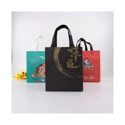 China Lightweight Hot Selling Tote Wholesale Cheap Non Woven Gift Shopping Bags Customizable for sale