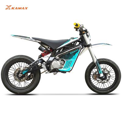 China KAMAX Vehicle 3000W Electric Dirt Bike 40A Mini Dirt Bike Powerful Electric Time Off-Road High Quality Display Screen Electric for sale