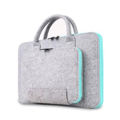 China Business Briefcase Felt Laptop Material Sleeve For MacBook Air 13.3