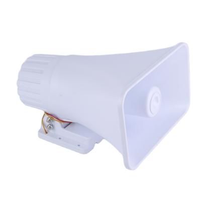 China ABS 30w 60w Six Tone One Tone Signal Waterproof Horn White Outdoor Used Electronic Siren for sale