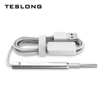 China Home Digital Inspection Teslong 3.5mm HD Otoscope Camera Otoscope Wax Removal Tool for sale