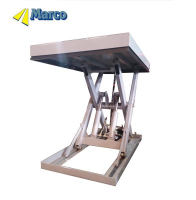 China Industrial M2-015100-D2B Heavy Duty Stationary Hydraulic Scissor Lift Platform with 1200pieces/Year for sale