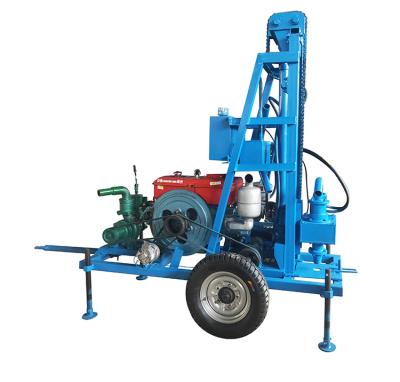 China Small water well drilling rig machine hydraulic borehole drilling rig for sale