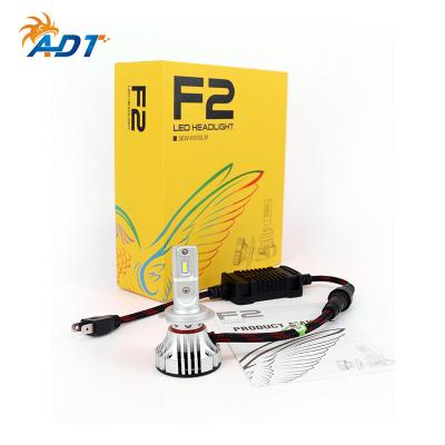 China ADT COB CSP XHP50 XHP 70 12000LM 72W F2 LED auto headlight led h7 headlight X3 for sale