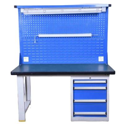 China With Drawers 10ft Crafted Metal Bench, Steel Work Bench, Heavy Duty Drawer Work Bench for sale