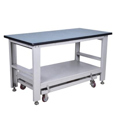 China With 5 drawers heavy duty steel workshop workbench multifunctional table for sale