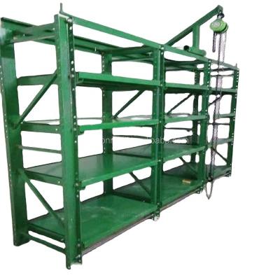 China Corrosion Protection L3100*d600*h2000 2t Weigh Suctionable Mold Storage Rack for sale