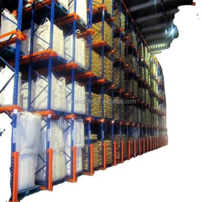 China Corrosion Protection Cold Storage Warehouse Vertical Drive-in Racking System for sale