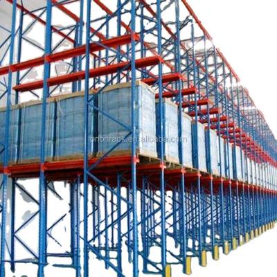 China Corrosion Protection Drive Through Racks For Warehouse Storage Buries Drive-In Racking for sale