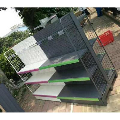 China Best Quality Large OEM Service Single Sided Display Rack Project Used Supermarket Equipment for sale