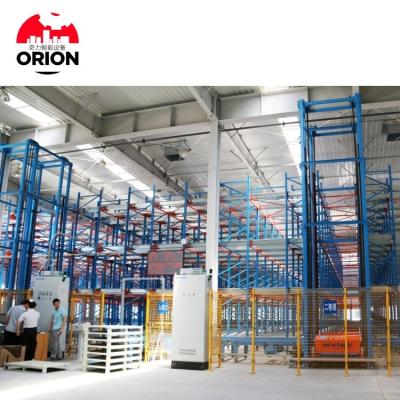 China Corrosion Protection Automated Warehouse Heavy Duty Radio Storage Shuttle Rack for sale