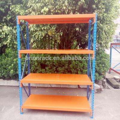 China Corrosion Protection Storage Adjustable Steel Rack Metal Storage Rack Shelves For Warehouse for sale