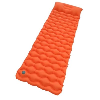 China 2021 Hot Selling Light Weight Outdoor Inflatable Sleep Pad Comfortable Camping Mat Lightweight Inflatable Mat for sale