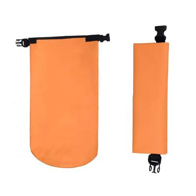 China Waterproof Portable Outdoor PVC Tarpaulin Camping Rucksack Waterproof Hike Dry Bag for sale