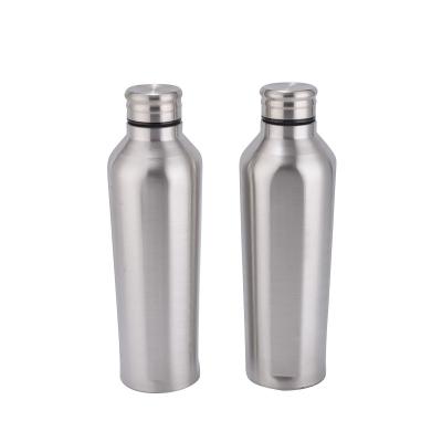 China New Type 800ml 800ml Stainless Steel Flasks Sustainable Well Selling Silver Hot Water Bottle for sale