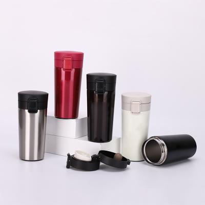 China PORTABLE Vacuum Insulated Coffee Mug Wall Mount Stainless Steel Coffee Mug Stainless Steel Travel Coffee Mugs Double for sale