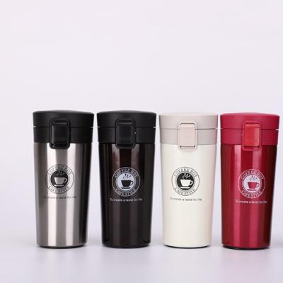 China New Design 500ml Double Wall Metal Stainless Steel PORTABLE Coffee Mug Vacuum Insulated Tumbler for sale